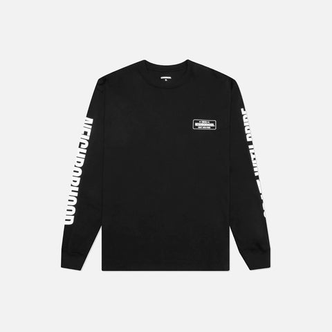 Neighborhood NH Longsleeve 1 - BLACK