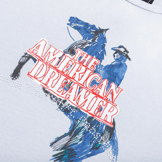 AMERICAN DREAMER TEE - BABY BLUE