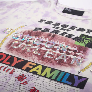HOLY FAMILY TIE DYE TEE - TIE DYE