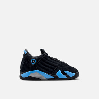 JORDAN 14 RETRO "BLACK / UNIVERSITY BLUE" (PS)