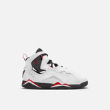 JORDAN TRUE FLIGHT (PS) - WHITE / BLACK / VARSITY RED