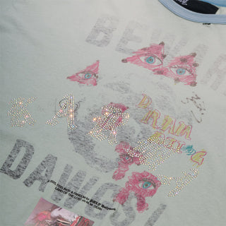 MSTR ME TONAL L/S TEE - BABY BLUE