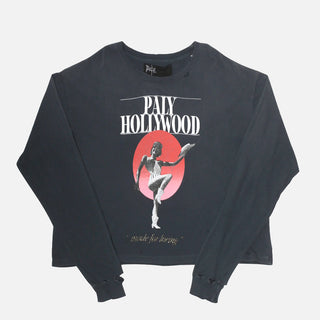 MYRA BRECKENBRIDGE L/S TEE - VINTAGE BLACK