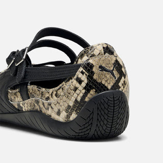 WMNS SPEEDCAT BALLET SNAKE PRINT - PUMA BLACK / VAPOR GREY
