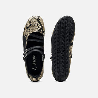 WMNS SPEEDCAT BALLET SNAKE PRINT - PUMA BLACK / VAPOR GREY