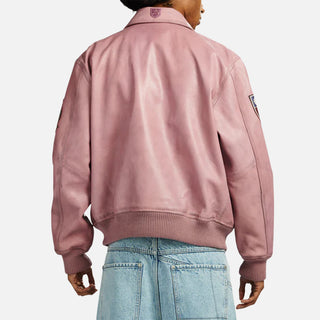 VINTAGE FLIGHT A2 JACKET - AURORA PINK
