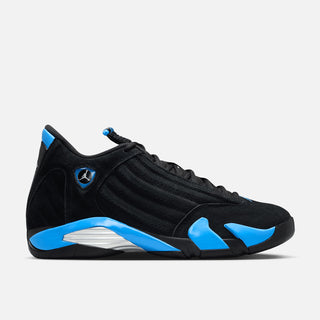 AIR JORDAN 14 RETRO "BLACK / UNIVERSITY BLUE"