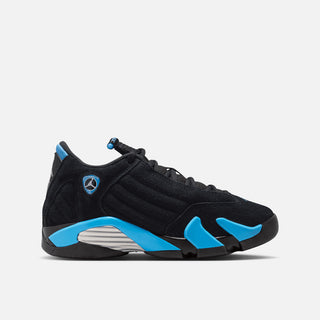 AIR JORDAN 14 RETRO "BLACK / UNIVERSITY BLUE" (GS)