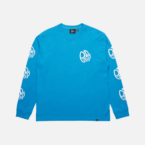 CIRCLE TWEEK LOGO L/S TEE - GREEK BLUE