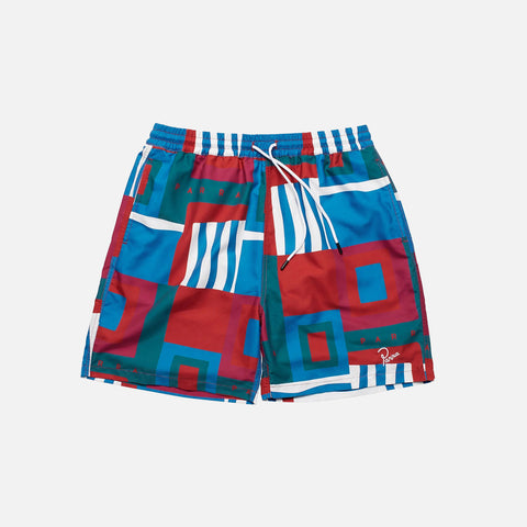 HOT SPRINGS PATTERN SWIM SHORTS - MULTI