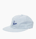 CLASSIC LOGO 6 PANEL HAT - WHITE / BLUE