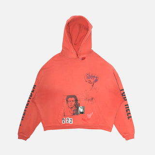 BELLA MCGOLDRICK X PALY CHELSEAY HOTEL HOODIE - RED