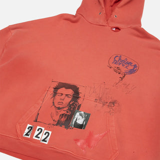 BELLA MCGOLDRICK X PALY CHELSEAY HOTEL HOODIE - RED