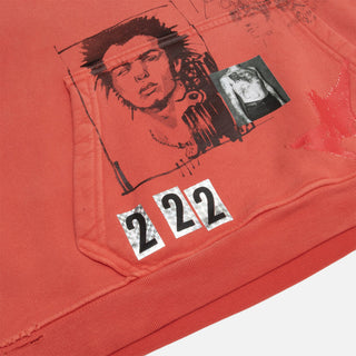 BELLA MCGOLDRICK X PALY CHELSEAY HOTEL HOODIE - RED
