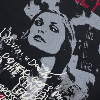 VALLEY OF DOLLS HOODED SWEATSHIRT - BLACK