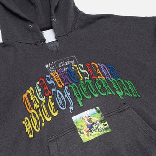 BOBBY DRISCOLL HOODED SWEATSHIRT - VINTAGE BLACK