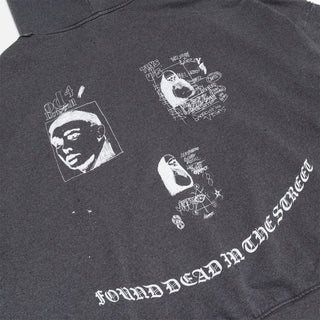 BOBBY DRISCOLL HOODED SWEATSHIRT - VINTAGE BLACK