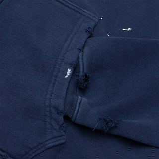 TREATMENT CENTER ZIP HOODIE - NAVY