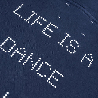 TREATMENT CENTER ZIP HOODIE - NAVY