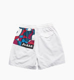 SPORTS TREES SWIM SHORTS - WHITE