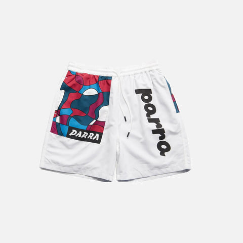 SPORTS TREES SWIM SHORTS - WHITE