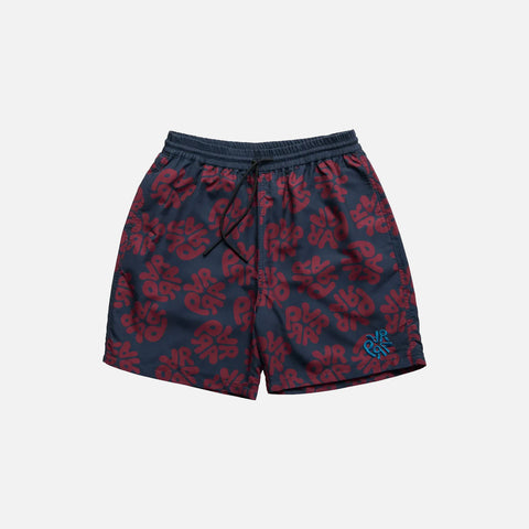 1976 LOGO SHORTS - NAVY BLUE