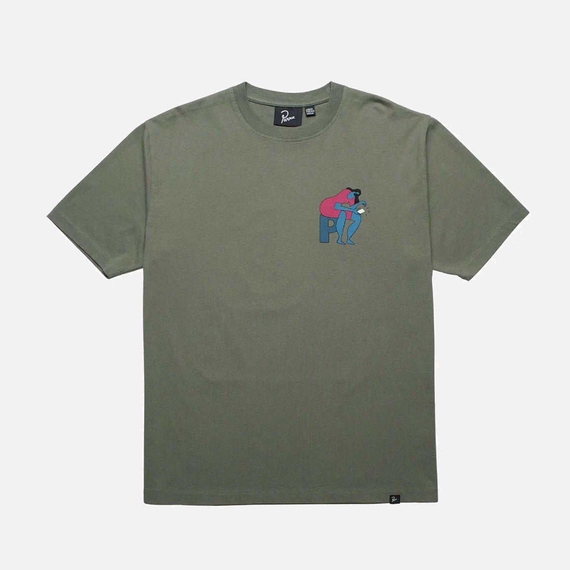 INSECURE DAYS T­SHIRT - GREEN