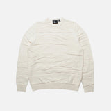 LANDSCAPED KNITTED PULLOVER - OFF WHITE