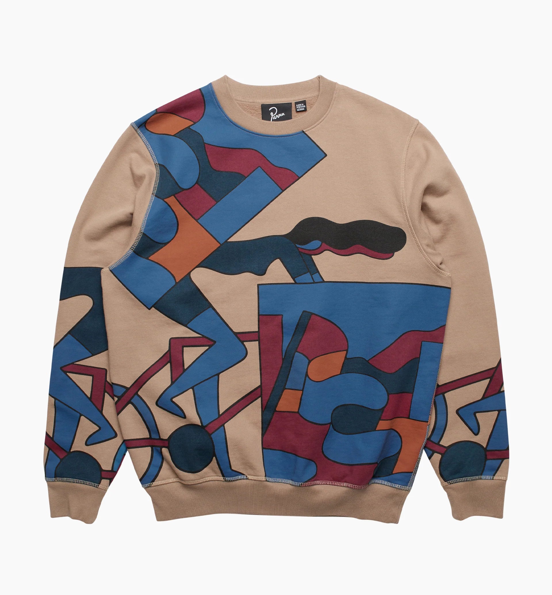 ETAPPE 17 CREW NECK SWEATSHIRT - MUSHROOM