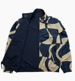 ZOOM WINDS REVERSIBLE TRACK JACKET - NAVY BLUE