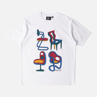 UNREASONABLE CHAIRS TEE - WHITE