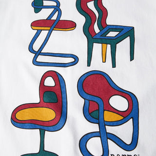 UNREASONABLE CHAIRS TEE - WHITE