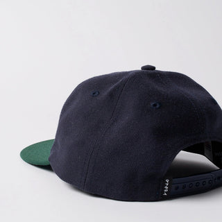 WORDLE LOGO 6 PANEL HAT - DARK NAVY