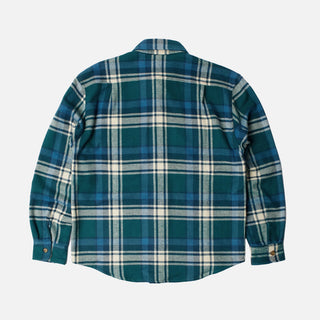 CROW FLANNEL SHIRT - PINE GREEN