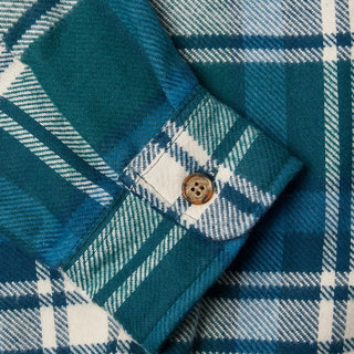CROW FLANNEL SHIRT - PINE GREEN
