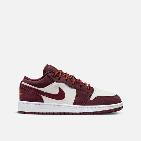AIR JORDAN 1 LOW (GS) "NIGHT MAROON"