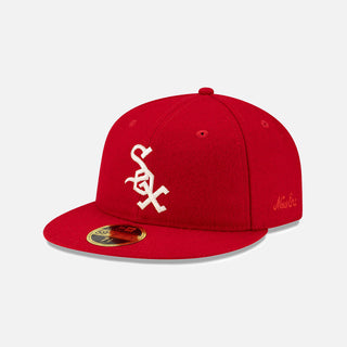 FOG X MLB 59FIFTY WOOL RETRO CROWN FITTED CAP -  WHITE SOX