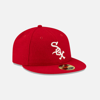 FOG X MLB 59FIFTY WOOL RETRO CROWN FITTED CAP -  WHITE SOX