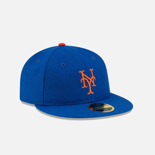 FOG X MLB 59FIFTY WOOL RETRO CROWN FITTED CAP - METS