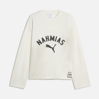 NAHMIAS X PUMA LONG SLEEVE TEE - WARM WHITE