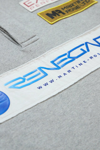 RUGBY POLO - GREY MARL