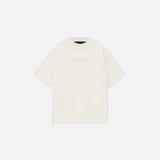KIDS ESSENTIALS TEE - CLOUD DANCER