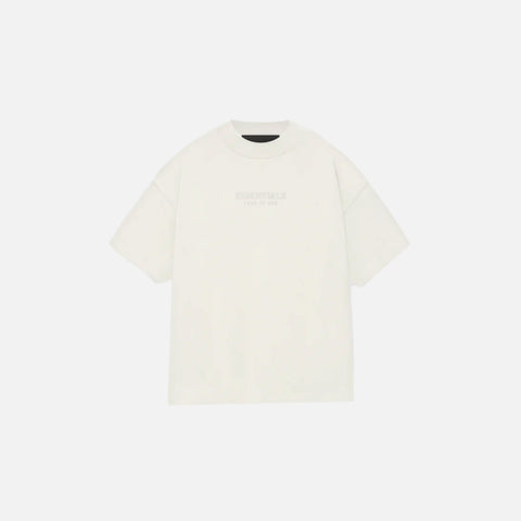 KIDS ESSENTIALS TEE - CLOUD DANCER