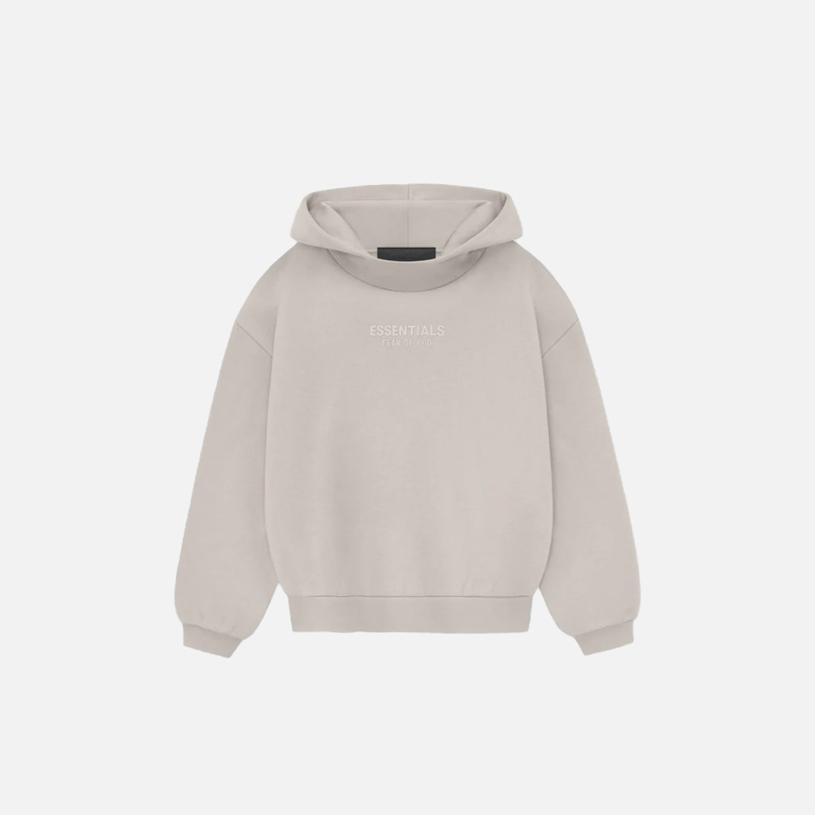 KIDS ESSENTIALS HOODIE - SILVER CLOUD