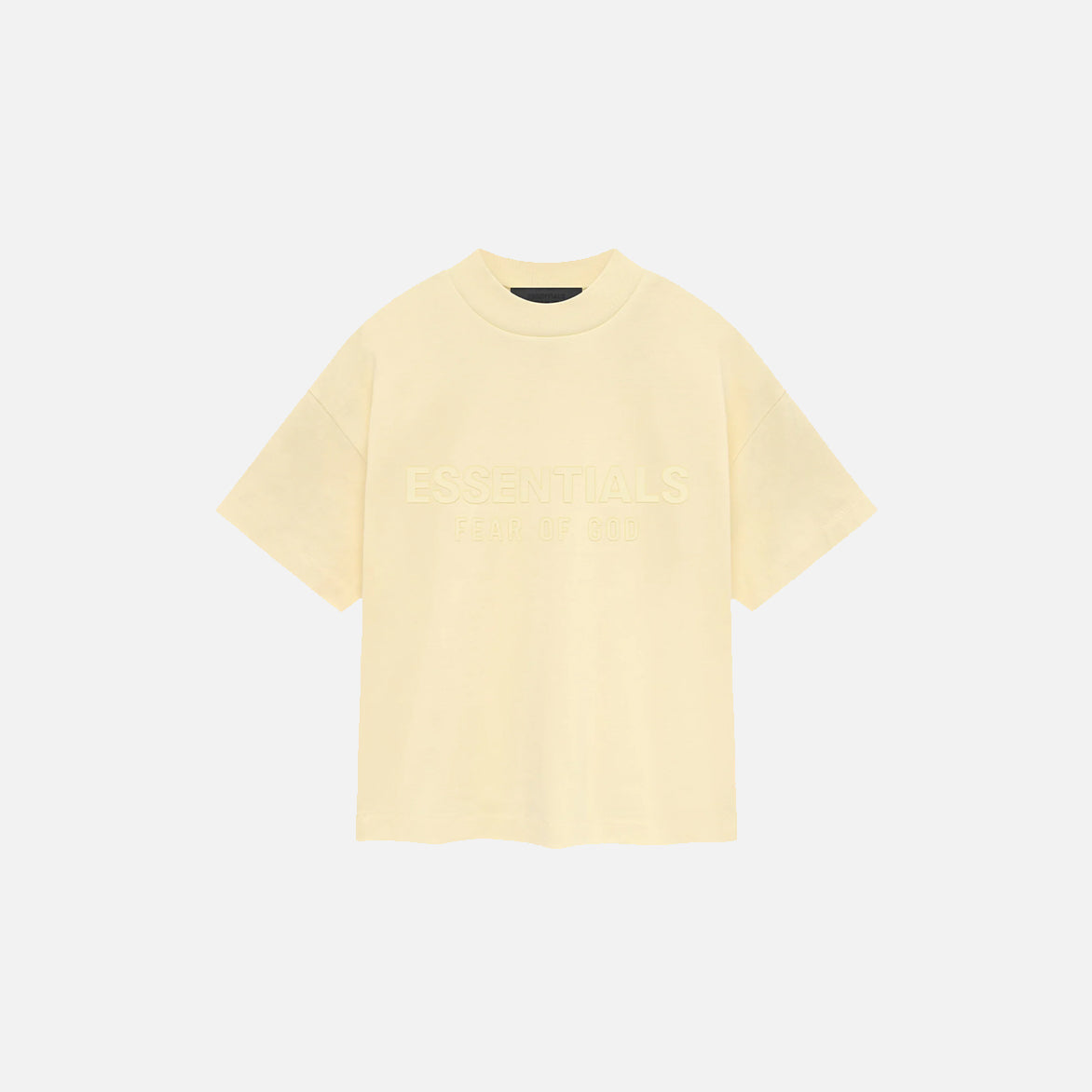 KIDS CREWNECK T-SHIRT - GARDEN YELLOW