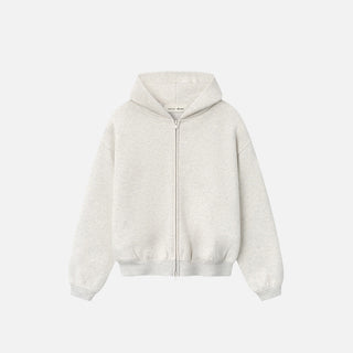 KIDS CLASSIC FULL ZIP HOODIE - OATMEAL HEATHER