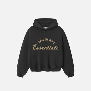 KIDS TRAINING 90S HOODIE - FADED BLACK