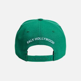 5 PANEL TWILL "P" HAT - GREEN