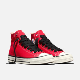 CHUCK TAYLOR THROWBACK HI - RED / VINTAGE WHITE