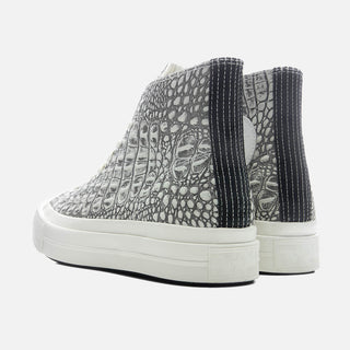 CHUCK TAYLOR ALL STAR HIGH FIRST STRING "EMBOSSED CROC"